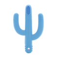 thumbnail image 1 of Juguetes para bebés, dientes de cactus y cepillo de dientes de silicona para bebés, juguetes sensoriales para bebés, elementos esenciales para bebés, 1 paquete (azul) JAMW Sencillez, 1 of 2