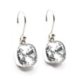 thumbnail image 1 of Aretes Zvezda Cushion color Crystal plata .925 gancho Zvezda ZAR-CSH12-CRY-G, 1 of 3
