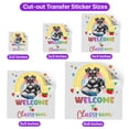 thumbnail image 5 of Welcome to Schnauzer Classroom Teacher Dog Mom Cutout Transfer Sticker Miniature Schnauzer Dog Lover Transparent Decal Art Decor - 02015, 5 of 5