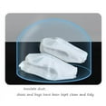 thumbnail image 4 of 100Pcs Non-Woven Shoe Dust Covers Dustproof Drawstring Clear Storage Bag Travel Shoes Home Organization 24X38cm, 4 of 4