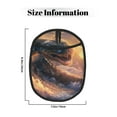 thumbnail image 3 of Pofeuu Mythical Serpent Mountain Sunrise Print Silicone Pot Mat Mitten With Hanging Loop Heat Resistant Oven Mitts Non-Slip Bbq Baking Smoking Potholders, 3 of 7