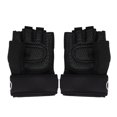 thumbnail image 3 of Levantamiento de pesas Guantes de gimnasio Entrenamiento Fitness Muñequera Entrenamiento Ejercicio Deportes (Negro, XL), 3 of 8