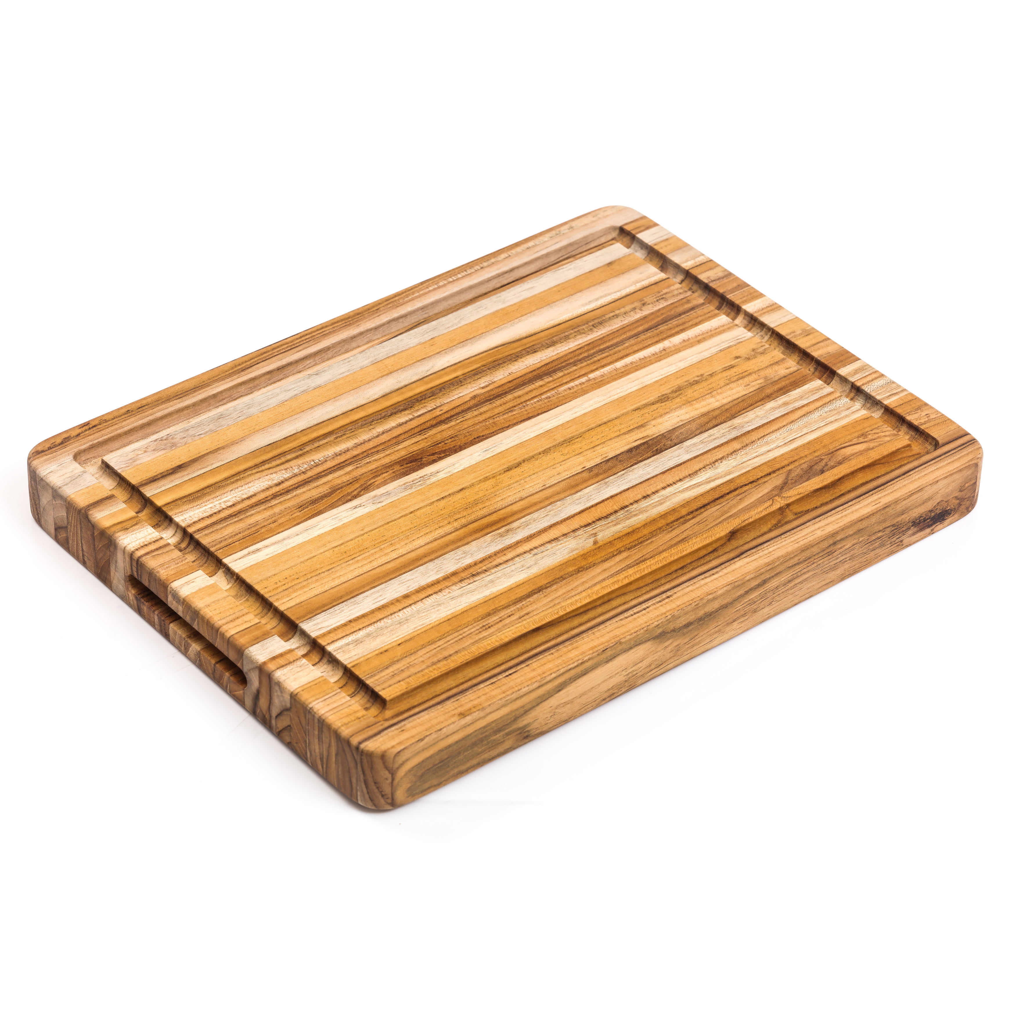 XL Professional Bamboo Chopping Serving Board Handle and Utensils Was £29.99 