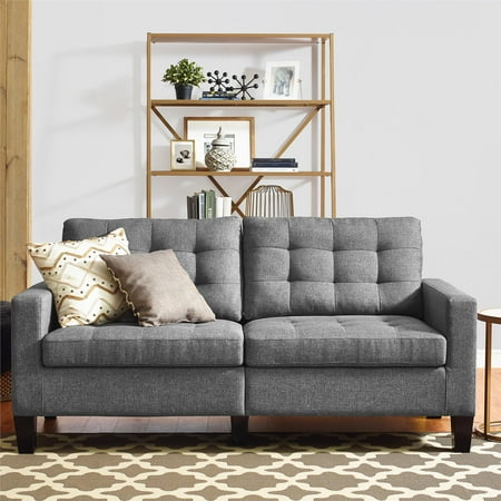 Dorel Living Bowie Sofa Gray Dorel Living Bowie Sofa Gray