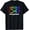 Black-01, variant on Autism Pro Acceptance Rainbow with Infinity Symbol Men Women T-Shirt