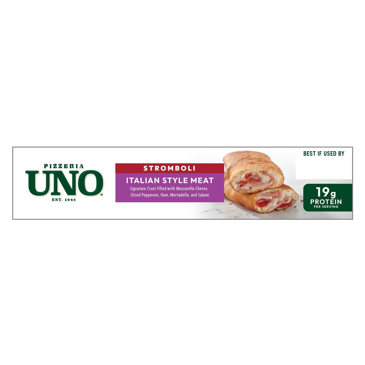 Pizzeria Uno Italian Style Meat Stromboli, 5 oz, Twin Pack, Frozen