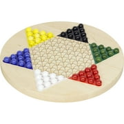 Printed Maple Chinese Checkers - Made in USA