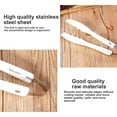 thumbnail image 7 of AYYUFE Food Tong Non-Slip Food Grade PP Comfortable to Grip Steak Clamp Kitchen, 7 of 7