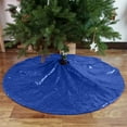thumbnail image 7 of ZZkhGO Christmas Tree Skirt, Sequins Round Mat for Xmas Tree, Non Slip Floor Rug for Living Room and Bedroom Decor, 7 of 7