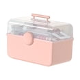 thumbnail image 1 of Organizador de Escritorio de Maquillaje Soporte de Tocador Caja de Almacenamiento de Baratija Estuche de almacenamiento de cosméticos, 1 of 5