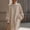 Beige, variant on IUYRTFE Women's Round Neck Batwing Sleeve Knit Pullover Loose Oversized Casual Tunic Sweater