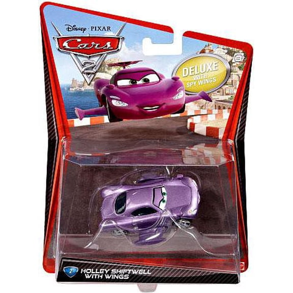 Disney Cars Deluxe Oversized Holley Shiftwell with Wings Diecast Car