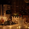 thumbnail image 6 of 100 LED 33FT Fairy String Lights, USB Powered String Light with Remote Control, 8 Modes String Lights for Bedroom Wedding Party Christmas Tree Decorations, Yellow, 6 of 7
