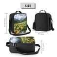 thumbnail image 2 of Naloa Mountain Daisy Meadow Lunch box Lunch bag for men women Large capacity Lunchbox Insulated Lunch bag Lunch box cooler, 2 of 7