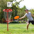 thumbnail image 3 of GSE Games & Sports Expert 24 Chains Deluxe Disc Golf Targets Basket. Metal Flying Disc Golf Practice Basket for Outdoor Backyard, Schoolyard and Basketball Gym - Red, 3 of 8