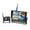 Monitor and 1Camera, variant on AHD 9 Inch Wireless Car Monitor 4ch Quad DVR Dash Monitors Display IPS Screen Video Recorder Truck Wifi Backup Vehicle Camera ,Flexible Double Bracket Installation