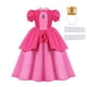 thumbnail image 1 of Vestido de princesa de melocotón para niñas, traje de Cosplay de Margarita Rosalina, Con cómic, para fiesta de Halloween, 1 of 4