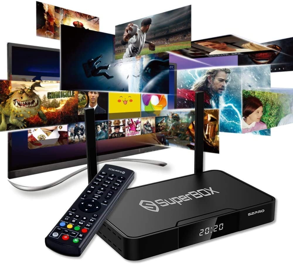 2g+16g Android tv Box superbox s1 pro NO Monthly Subscription 