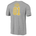 thumbnail image 3 of Men's Gray San Diego Padres Father's Day Greatest Dad Tri-Blend T-Shirt, 3 of 3