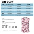 thumbnail image 6 of Uemuo Bike with Donut Wheels Pattern Men's Sleeveless T-Shirt,Muscle Athletic Tank Top, Moisture-wicking Quick-dry Breathable Classic Tee Top for Gym Run Outdoor Sports-3X-Large, 6 of 8