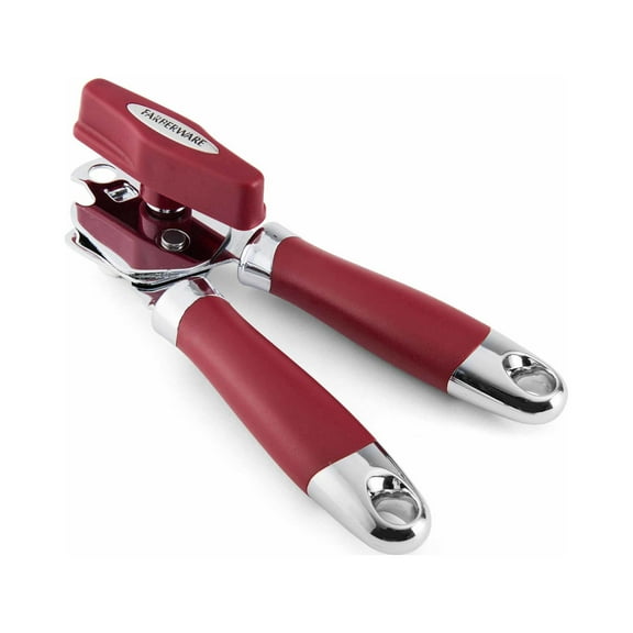 Farberware Professional 2 Stainless Steel Can Opener, Red