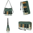 thumbnail image 4 of ZUXONGSY Cat Print Bucket Crossbody Bag Set for Women Waterproof Bucket Purse and Wallet Set Casual Crossbody Handbag with Leather Wallet for Daily Use, 4 of 4