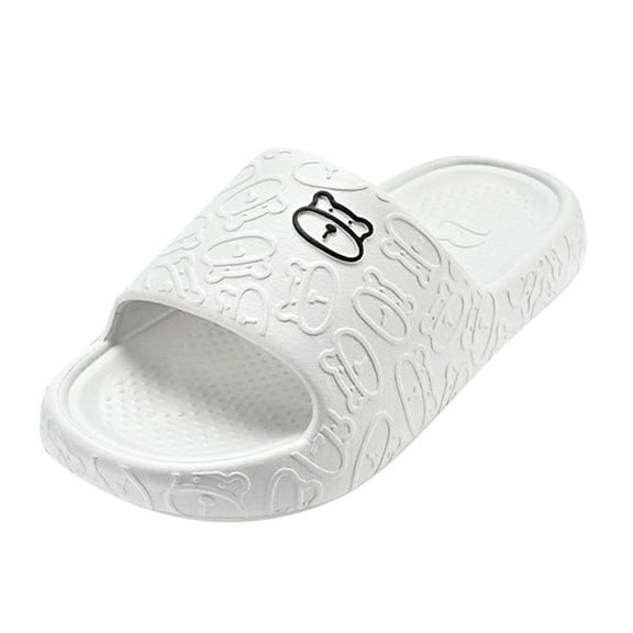 Ketyyh-chn99 Men's Slippers Shower Shoes Male Slipper Casual Slippers Men's Slippers Grey,9