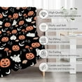thumbnail image 4 of Halloween Ghost Pumpkin Throw Blanket,Cute Bats Spider Web Mushroom Throw Blanket for Couch Sofa Bed Chair Soft Flannel Fleece Halloween Decor Throw Festival Gifts 50x60 Inches, 4 of 21