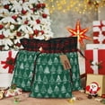 thumbnail image 6 of Yiaed Christmas Trees Print Christmas Small Burlap Bags with Drawstring, Burlap Gift Bags Christmas Linen Treat Sacks Gift Wrapping Bags Xmas Holiday Party-Black, 6 of 8