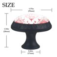 thumbnail image 4 of 4 Pcs Christmas Snowflakes Knobs for Kitchen Cabinet Cupboard Dresser Bookcase Drawer Pulls Handles Round Home Decor, 4 of 8