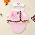 thumbnail image 7 of GASTROPOD Dog Halloween Costumes,Cute Halloween Costumes for Dogs,Polyester Nurse Transformation Costume Pet Halloween Costumes,Pink,L, 7 of 7