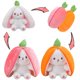 thumbnail image 1 of Peluche MIAODAM con forma de conejito de peluche con diseño de frutas, 1 of 1
