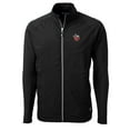 thumbnail image 2 of Men's Cutter & Buck  Black Fort Wayne TinCaps Adapt Eco Knit Hybrid Recycled Full-Zip Jacket, 2 of 3