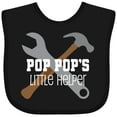 thumbnail image 3 of Inktastic Poppop Little Helper Boys Baby Bib, 3 of 4