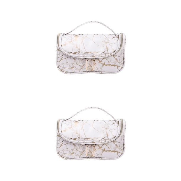 Inteprter Neceser de almacenamiento práctico multiusos, bolso de mano, neceser, contenedor de sujeción, organizador de maquillaje de viaje, Type1 NO1