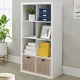 thumbnail image 4 of 8-Cube Storage Organizer,Open Back Decorative Bookshelves,White, 4 of 6