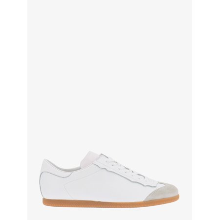 

MAN Leather sneakers with engraved logo