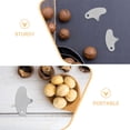 thumbnail image 3 of OUNONA 20Pcs Manual Stainless Steel Nut Sheller for Walnuts Hazelnuts Kitchen Tool, 3 of 8