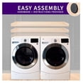 thumbnail image 6 of YOSITiuu Washer Dryer 54 inch Countertop with Safety Ledge for Laundry Room Organization, Light Wood, LF-WDCT1C, 6 of 9