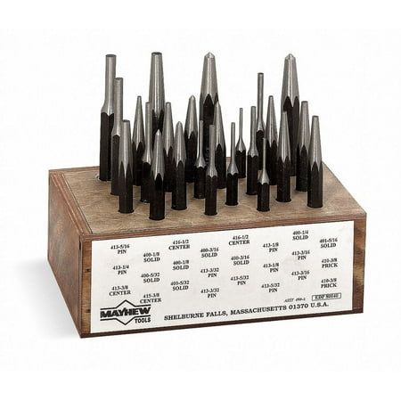 UPC: 0045256800400 | Mayhew Combination Punch Set 24 Pieces 80040