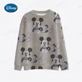 thumbnail image 4 of Suéter de dibujos animados de Disney para mujer y hombre, suéter fino de Mickey Mouse, Mickey Mouse, pareja de Navidad, ropa de otoño de los 90, 4 of 5
