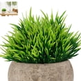 thumbnail image 2 of Planta falsa Apuakthei para baño/decoración del hogar, pequeña vegetación artificial para decoraciones del hogar (plantas en macetas), 2 of 7