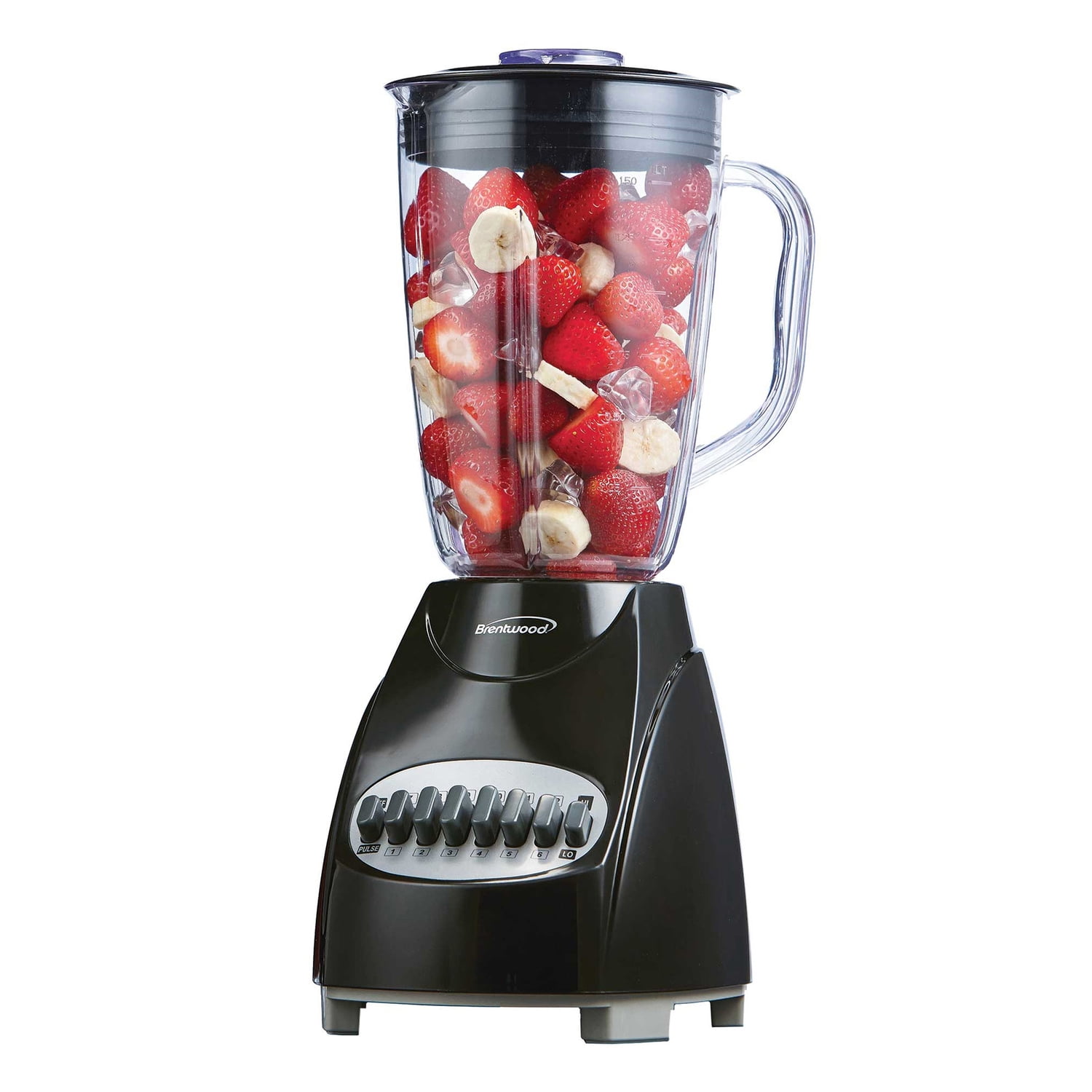 Brentwood 50-Oz. 12-Speed + Pulse 350-Watt Electric Blender, Black