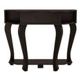 thumbnail image 2 of Furniture of America Waine 1-Drawer and 1-Shelf Wood Indoor Console Table, Espresso, 2 of 13