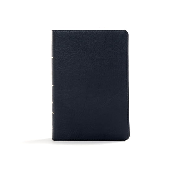 KJV Large Print Compact Reference Bible, Black Leathertouch, (Hardcover)