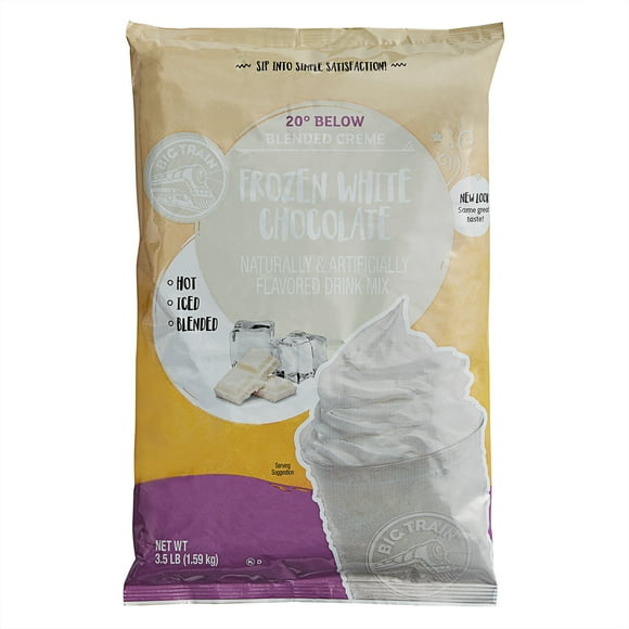 Big Train 3.5 lb. 20 Below Frozen White Hot Chocolate Mix