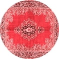 thumbnail image 1 of Ahgly Company Indoor Round Persian Red Traditional Area Rugs, 3' Round, 1 of 4