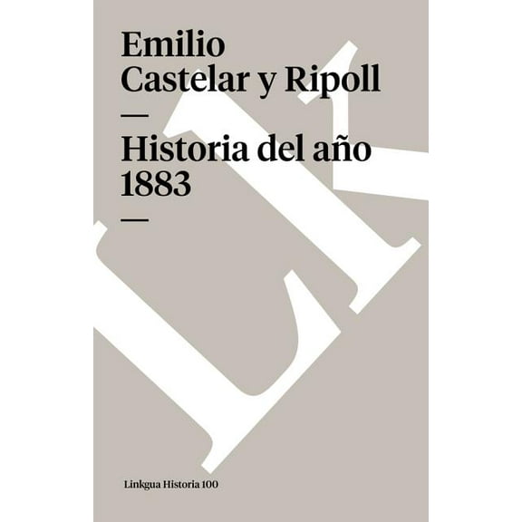 Historia del año 1883, (Paperback)