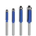 thumbnail image 3 of Router Bit Set 6mm 1/4" Shank Professional Grade Trimming Chamfering Knife Woodworking Milling Cutter, 3 of 6