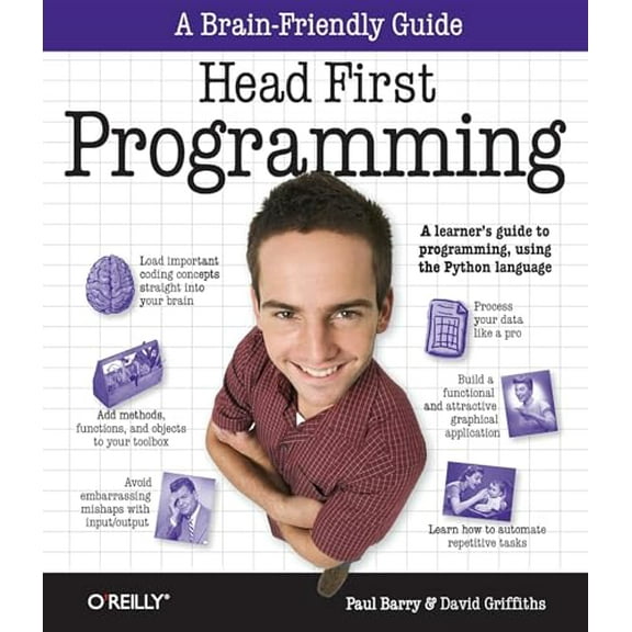 Pre-Owned Head First Programming: A Learner's Guide to Programming Using the Python Language (Paperback) 0596802374 9780596802370